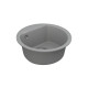 Кам'яна кухонна мийка Vankor Easy EMR 01.45 Gray, Сірий