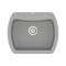 Каменная кухонная мойка Vankor Norton NMP 01.63 Gray, Серый