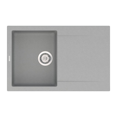 Каменная кухонная мойка Vankor Orman OMP 02.78 Gray, Серый