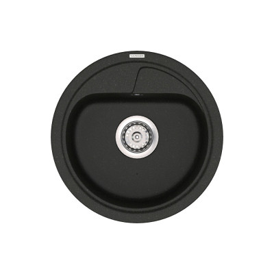 Кам'яна кухонна мийка Vankor Polo PMR 01.45 Black, Чорний