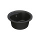 Каменная кухонная мойка Vankor Polo PMR 01.45 Black, Черный