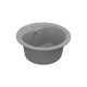 Кам'яна кухонна мийка Vankor Polo PMR 01.45 Gray, Сірий