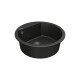 Каменная кухонная мойка Vankor Tera TMR 01.50 Black, Черный