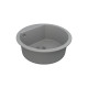Кам'яна кухонна мийка Vankor Tera TMR 01.50 Gray, Сірий